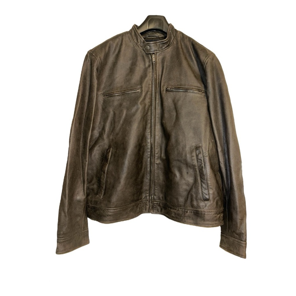 Men’s Boneville Leather Jacket (Lucky Brand)